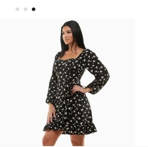 Juniors floral dress